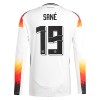 Officiële Voetbalshirt Duitsland Sane 19 Thuis EK 2024 Lange Mouw - Heren